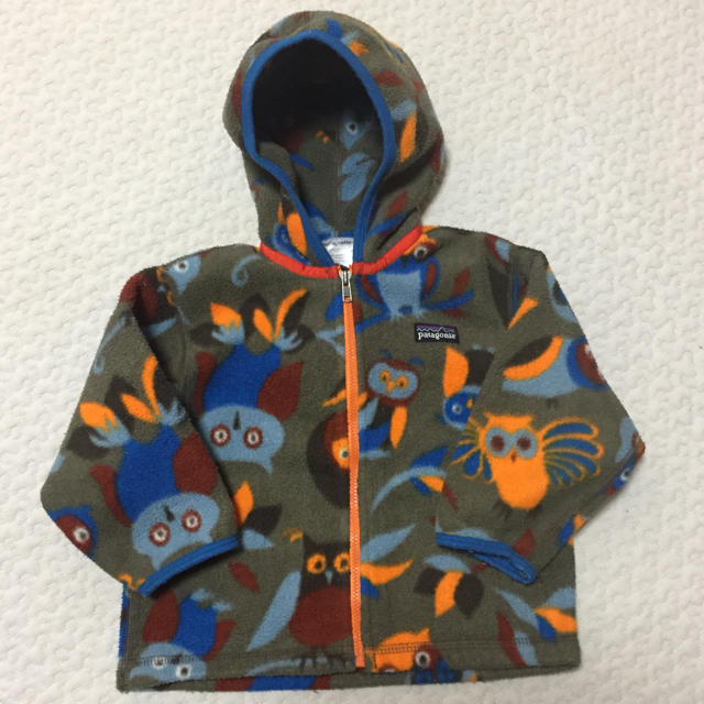 patagonia(パタゴニア)のパタゴニア patagonia baby フリース パーカー 18m 80 90 キッズ/ベビー/マタニティのベビー服(~85cm)(ジャケット/コート)の商品写真