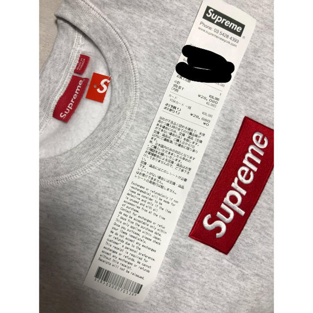 Box Logo Crewneck  18aw