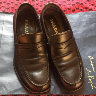 プラダ(PRADA)のプラダ★ローファー黒★PRADA(その他)