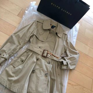 ラルフローレン(Ralph Lauren)のラルフローレントレンチコートサイズ7  130〜140(コート)