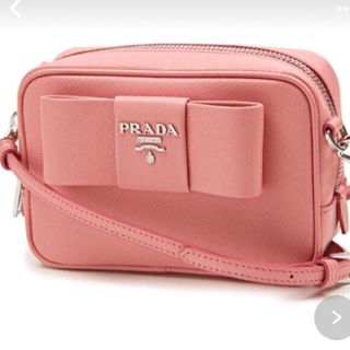 プラダ(PRADA)のプラダ  リボン ショルダーバック(ショルダーバッグ)