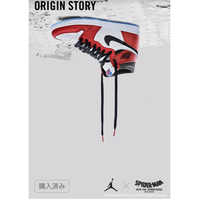 Air Jordan 1 スパイダーマン