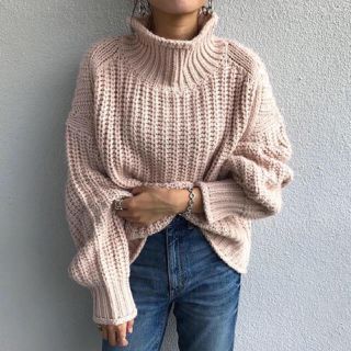 エイチアンドエイチ(H&H)のh&m チャンキーニット(ニット/セーター)