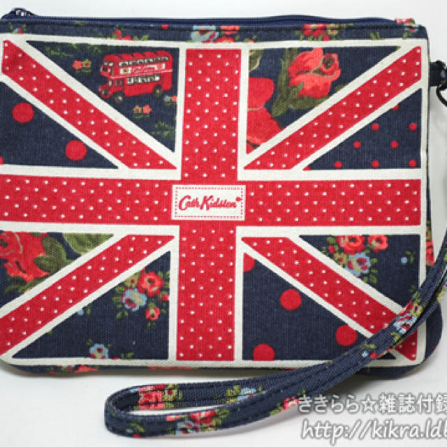 Cath Kidston(キャスキッドソン)のCath Kidston/キャスキッドソン ユニオンジャック柄 布ポーチ レディースのファッション小物(ポーチ)の商品写真