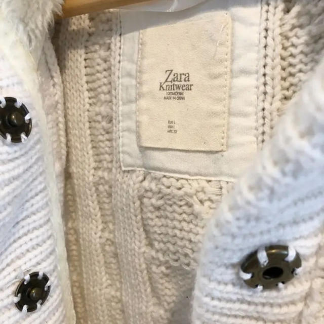 ZARA(ザラ)のザラ ベスト ボア レディースのトップス(ベスト/ジレ)の商品写真