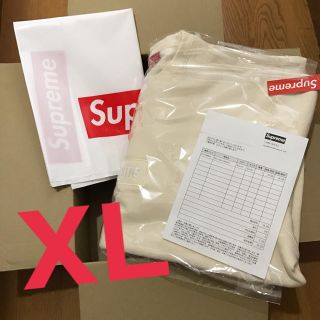 シュプリーム(Supreme)の希少 Supreme 18aw BoxLogo crewneck natural(スウェット)