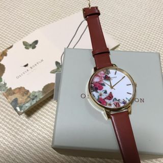 ダニエルウェリントン(Daniel Wellington)のオリビア・バートン  腕時計 新品未使用 花柄  38mm(腕時計)