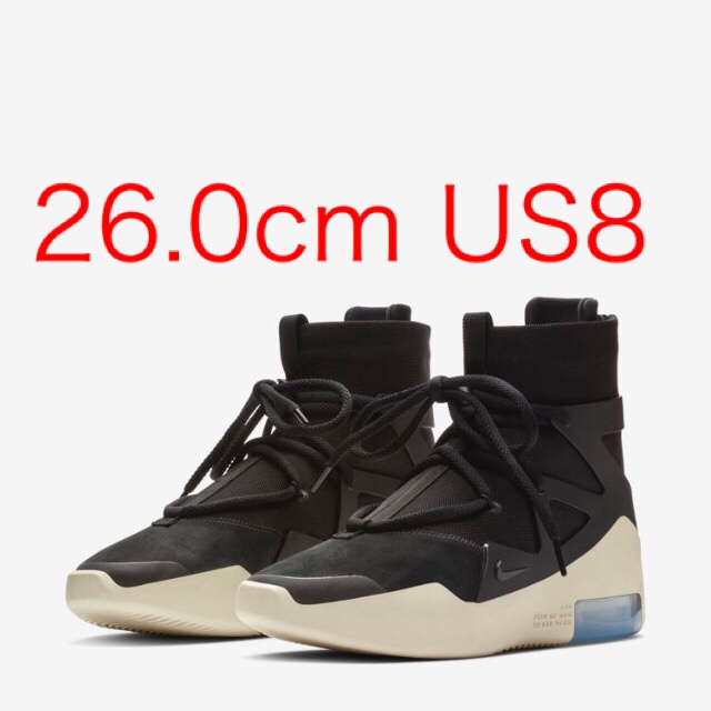 air fear of god 1 black