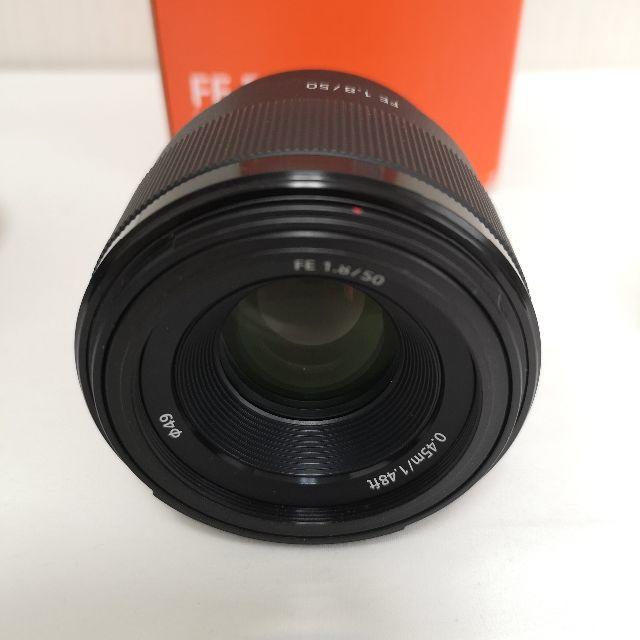 SONY(ソニー)のほぼ新品★SONY フルサイズ対応 FE 50mm F1.8 ボケ最高 ソニー スマホ/家電/カメラのカメラ(レンズ(単焦点))の商品写真