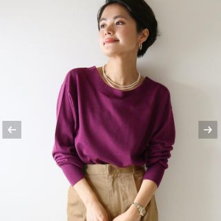 スピックアンドスパン(Spick & Span)の今期 Spick & Span ♡ ITALYWOOL 2WAY Vカーディガン(カーディガン)