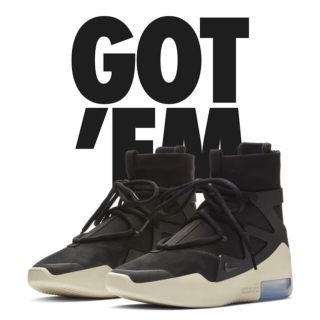 フィアオブゴッド(FEAR OF GOD)の値下 NIKE AIR FEAR OF GOD 1  27cm (スニーカー)