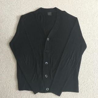 ジョンスメドレー(JOHN SMEDLEY)のLetroyes ルトロワ カーディガン ブラック L(カーディガン)