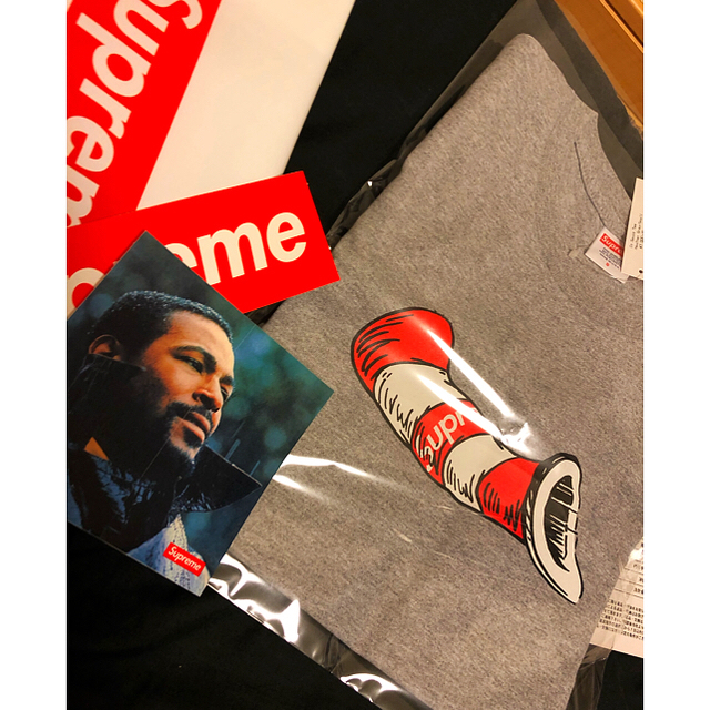 冬季価格】supreme/cat in the hat tee/s size - Tシャツ/カットソー ...