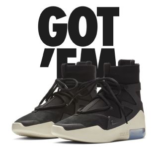 フィアオブゴッド(FEAR OF GOD)のナイキ NIKE AIR FEAR OF GOD 1 サイズ27cm(スニーカー)