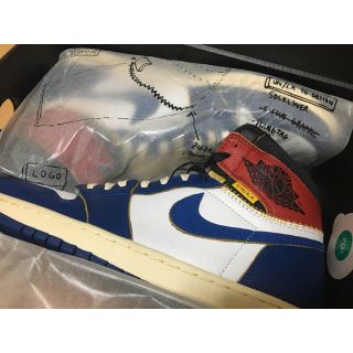 ナイキ(NIKE)のUnion × Nike Air Jordan 1 Blue(スニーカー)