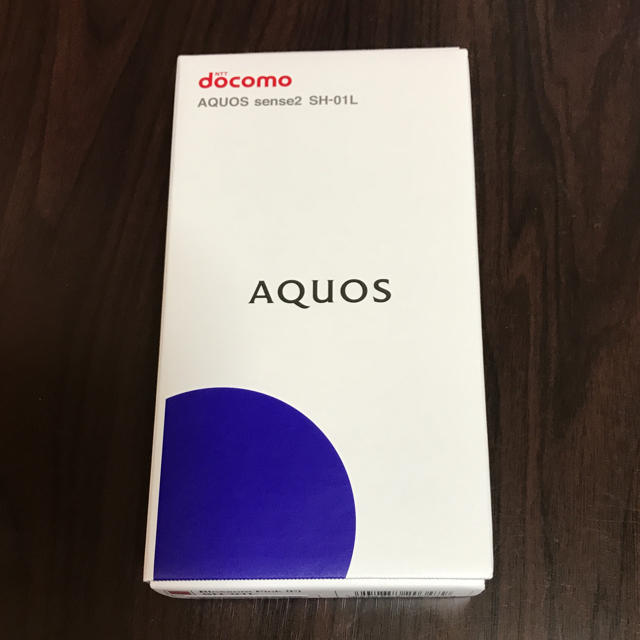 SHARP(シャープ)のdocomo AQUOS sense2 SH-01L スマホ/家電/カメラのスマートフォン/携帯電話(スマートフォン本体)の商品写真