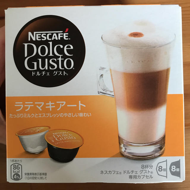 Nestle(ネスレ)のネスカフェ ドルチェグスト ラテマキアート カプセル 食品/飲料/酒の飲料(コーヒー)の商品写真