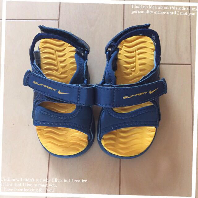 NIKE(ナイキ)のNIKE♡サンダル キッズ/ベビー/マタニティのキッズ靴/シューズ(15cm~)(その他)の商品写真