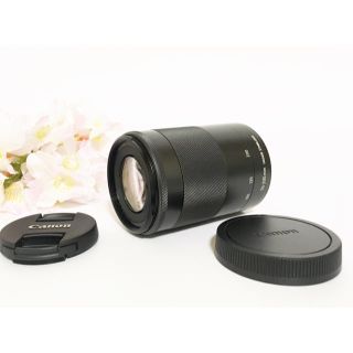 キヤノン(Canon)の格安❤️Canon 55-200mm キャノン ブラック 黒 望遠レンズ ズーム(レンズ(ズーム))