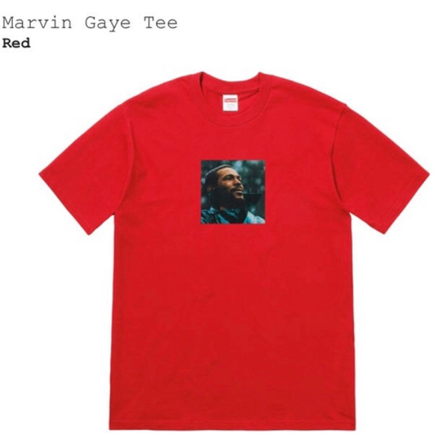 Supreme シュプリーム Marvin Gaye Tee Red