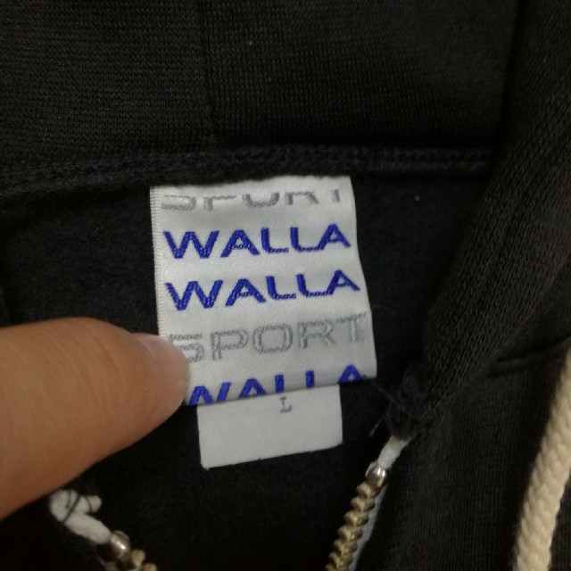 WALLA WALLA SPORT(ワラワラスポーツ)のWALLA WALLA SPORTSのジップパーカー！新品激安！ メンズのトップス(パーカー)の商品写真