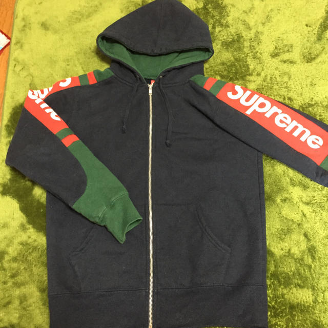 Supreme 15AW hooded track zip up