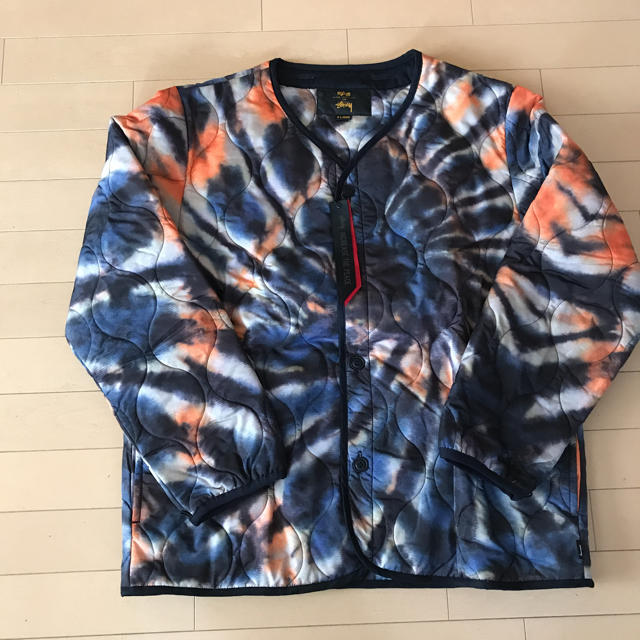 STUSSY(ステューシー)のAlpha industries Tie-DyeQuiltLinerJacket メンズのジャケット/アウター(ミリタリージャケット)の商品写真