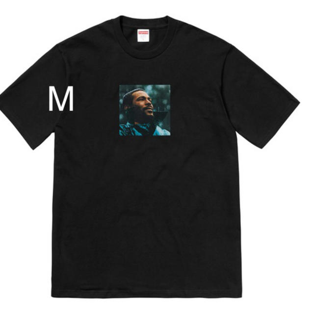 Supreme(シュプリーム)のM Marvin Gaya Tee black ブラック メンズのトップス(Tシャツ/カットソー(半袖/袖なし))の商品写真