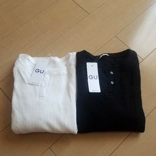 ジーユー(GU)のGU　ワッフルT(カットソー(長袖/七分))