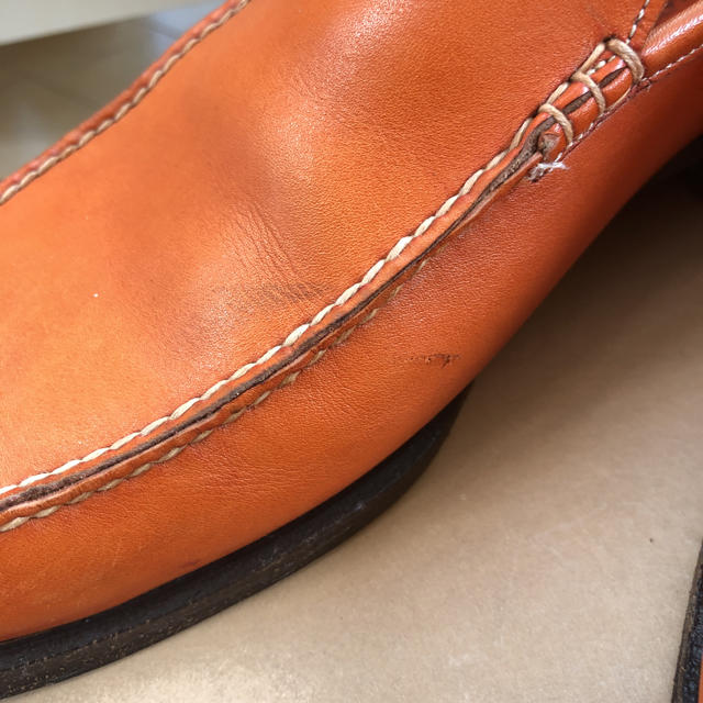 Santoni(サントーニ)のサントーニ  革ローファー 7.5 メンズの靴/シューズ(ドレス/ビジネス)の商品写真