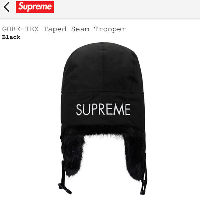 Supreme(シュプリーム)のsupreme GORE-TEX Taped Seam Trooper メンズの帽子(その他)の商品写真