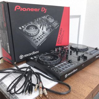 パイオニア(Pioneer)のPioneer DDJ 400(美品) DJ コントローラー(DJコントローラー)