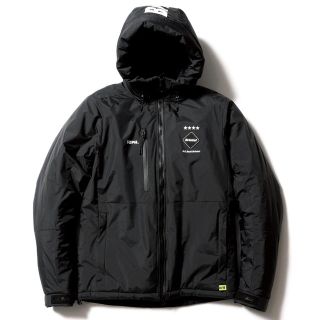 エフシーアールビー(F.C.R.B.)のL 新品 FCRB 18AW TOUR PADDED PARKA BLACK(ダウンジャケット)