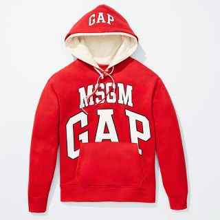 エムエスジイエム(MSGM)のGAP+GQ MSGM LOGOパーカー(パーカー)