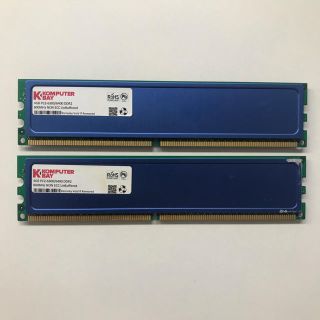 DDR2 800MHz PC2-6400 4GBx2 合計8GB(PCパーツ)