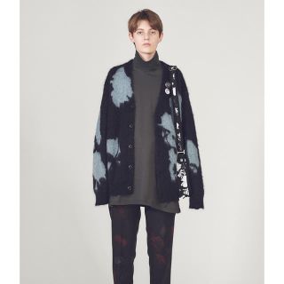 ラッドミュージシャン(LAD MUSICIAN)のLAD MUSICIAN 18ss ローズ柄 カーディガン ラッドミュージシャン(カーディガン)