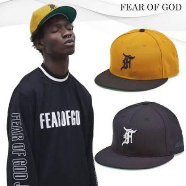 Fear of god New Era コラボ キャップ 7 1/8