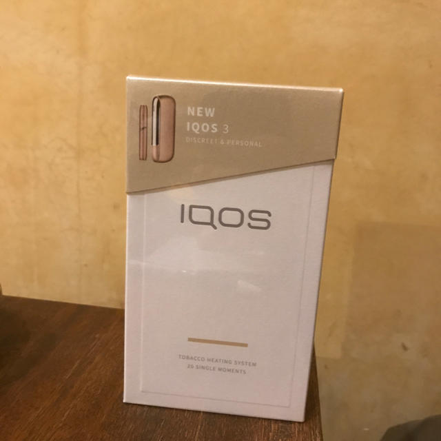 IQOS3 ゴールド 新品未使用解除済み