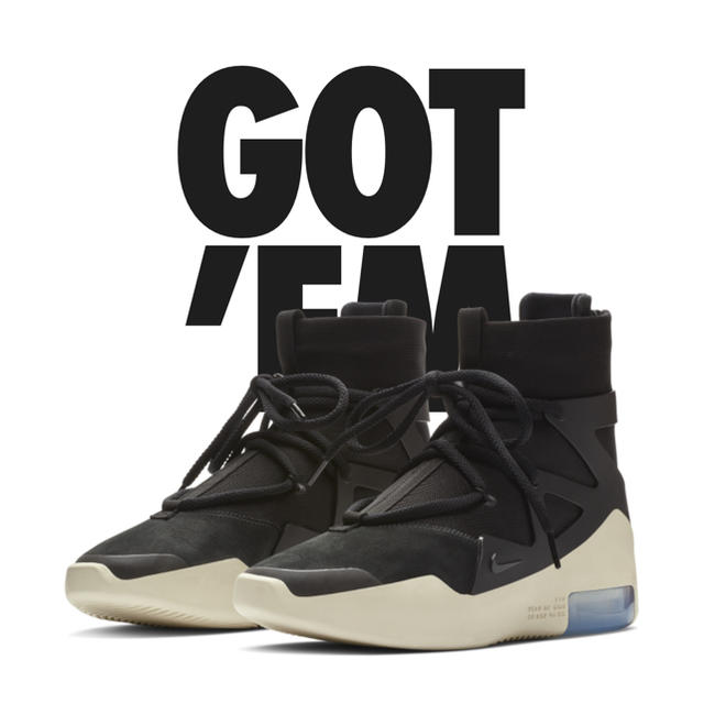 Air fear of god 1 26cm