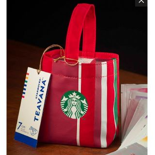 スターバックスコーヒー(Starbucks Coffee)の新品未使用 スターバックス クリスマス バッグ(トートバッグ)