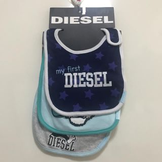 ディーゼル(DIESEL)のディーゼル  スタイ 【新品未使用】3枚SET  6M (ベビースタイ/よだれかけ)