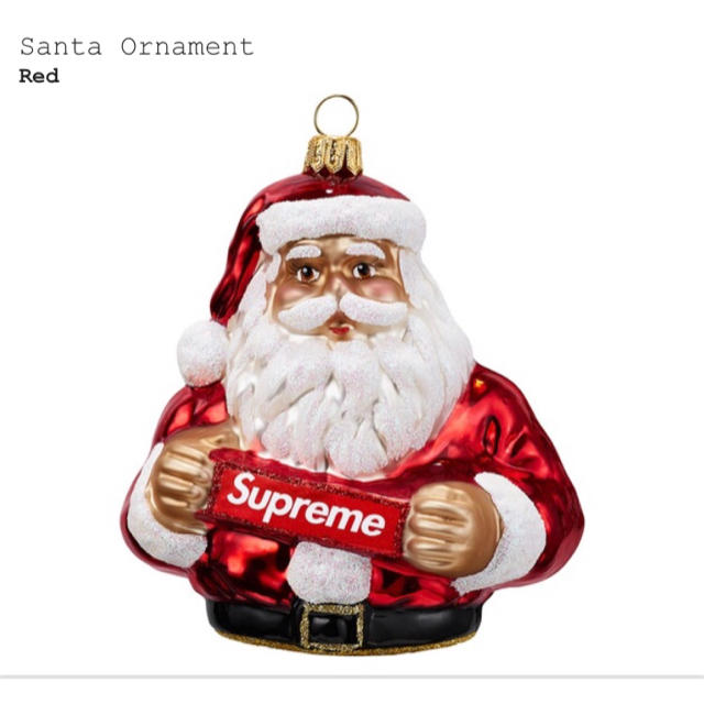 【送料無料】Supreme Santa Ornament シュプリーム サンタ