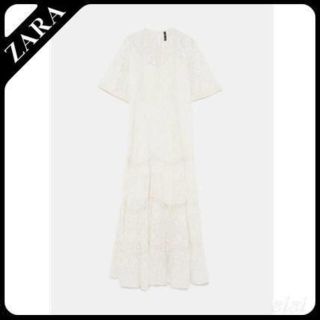 ザラ(ZARA)のZARA ロングワンピ ドレス(ロングワンピース/マキシワンピース)