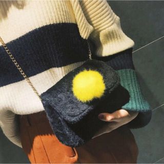 ザラ(ZARA)の❗️新作価格❗️ファーショルダーバッグ 韓国ファッション (ショルダーバッグ)