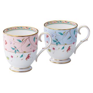 ノリタケ(Noritake)の新品 Noritake 花更紗ペアマグカップ(グラス/カップ)