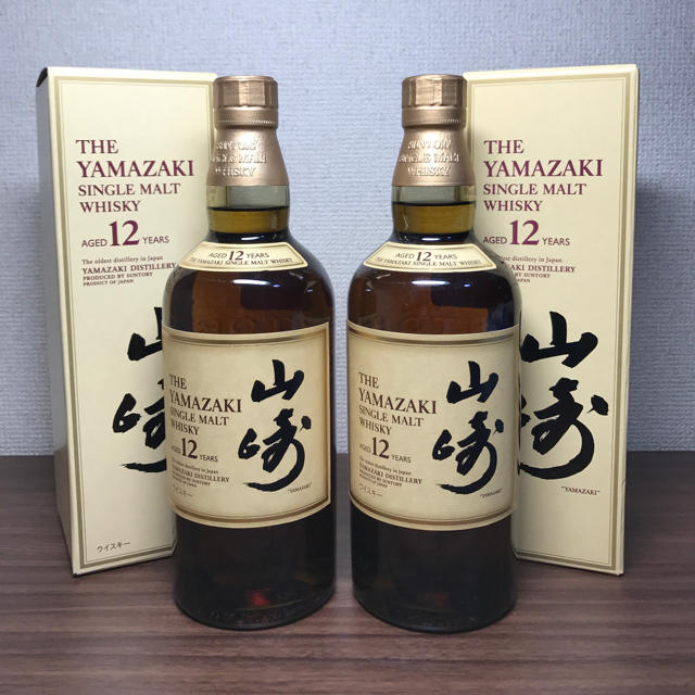 山崎12年箱付き2本 ウイスキー 山崎12年箱付き2本 ウイスキー