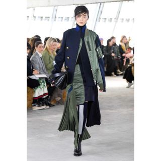 サカイ(sacai)のsacai 今季 MA-1 ドッキングジャケット(ブルゾン)