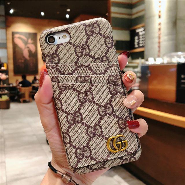 Gucci - GUCCI グッチ保護カバー iPhone 7/8ケース カード収納の通販 by っがある's shop｜グッチならラクマ