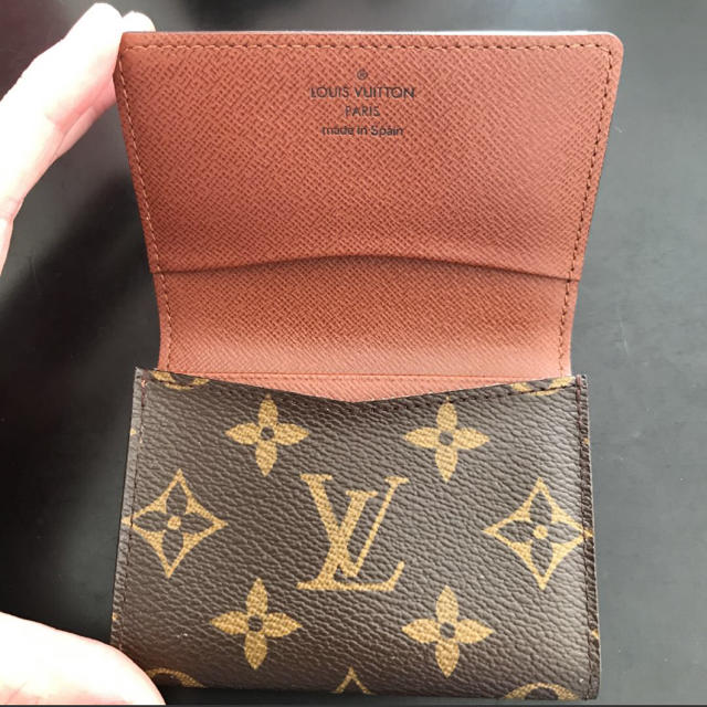 LOUIS VUITTON(ルイヴィトン)のルイヴィトン モノグラム 名刺入れ レディースのファッション小物(名刺入れ/定期入れ)の商品写真