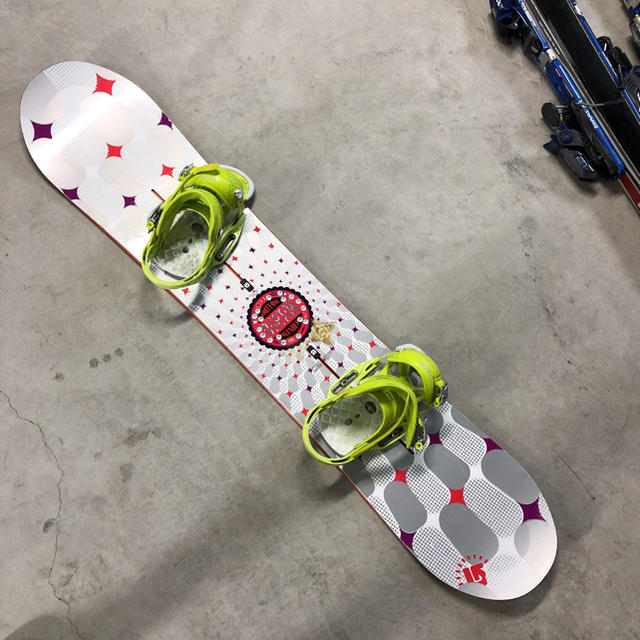 スノーボード110 ビンディング付き 味わい深 Burton スノーボード110 ビンディング付き 味わい深 Burton